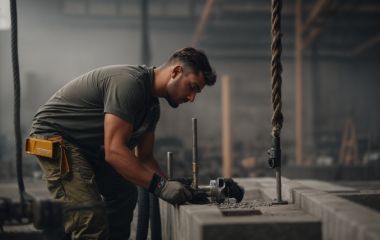 Как установить анкерный болт в бетон