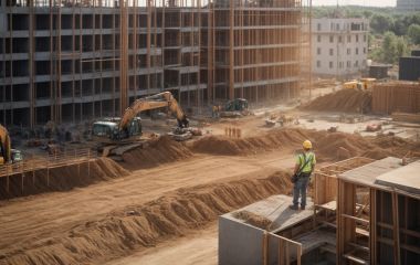 Строительство фундаментов плита, лента для дома